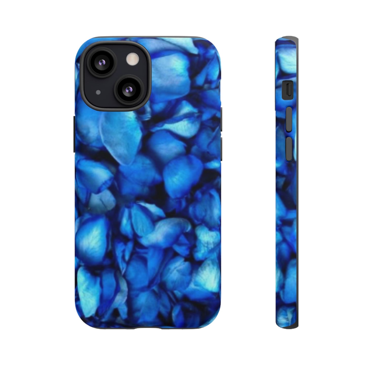 Blue Petals Tough Phone Case