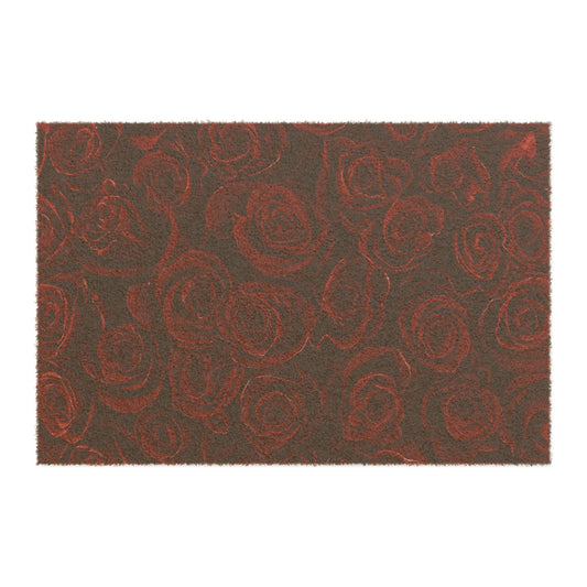 Red Roses Doormat