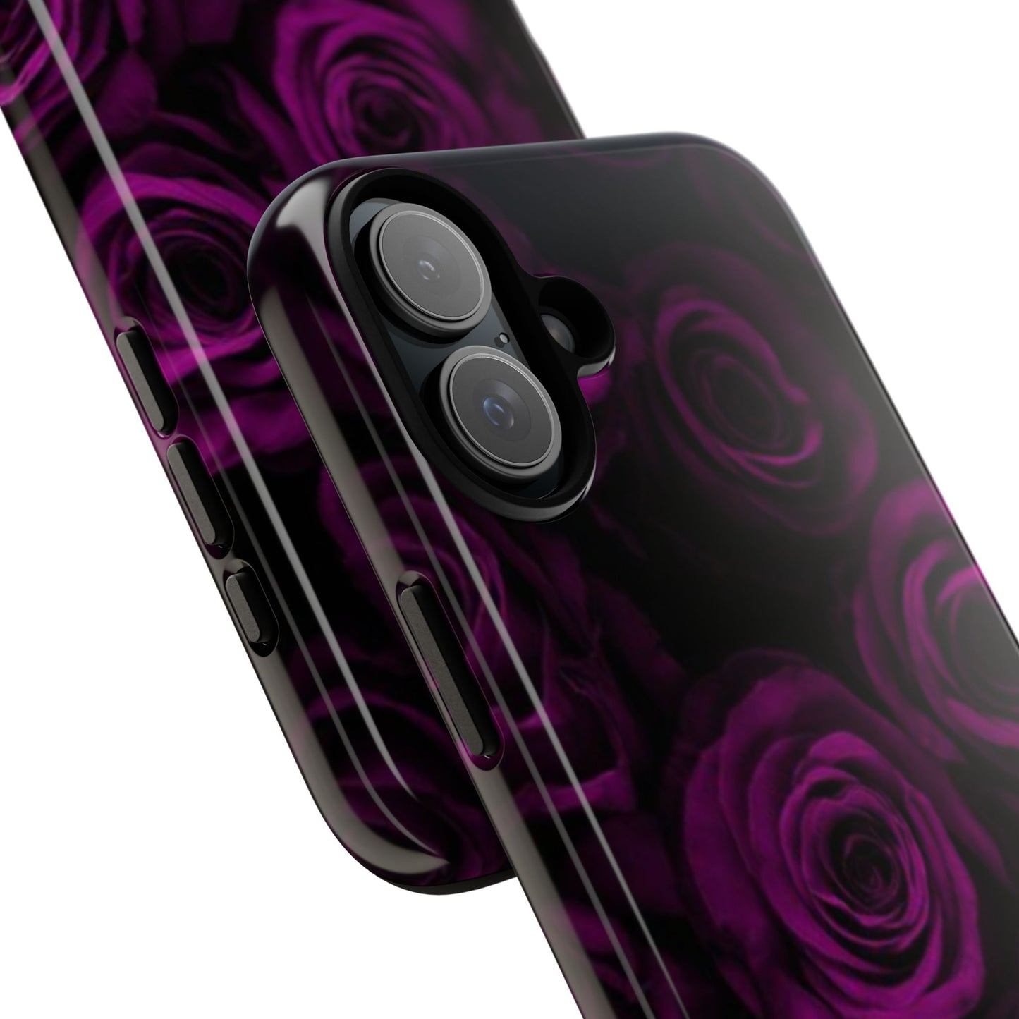 Dark Purple Roses Phone Tough Case