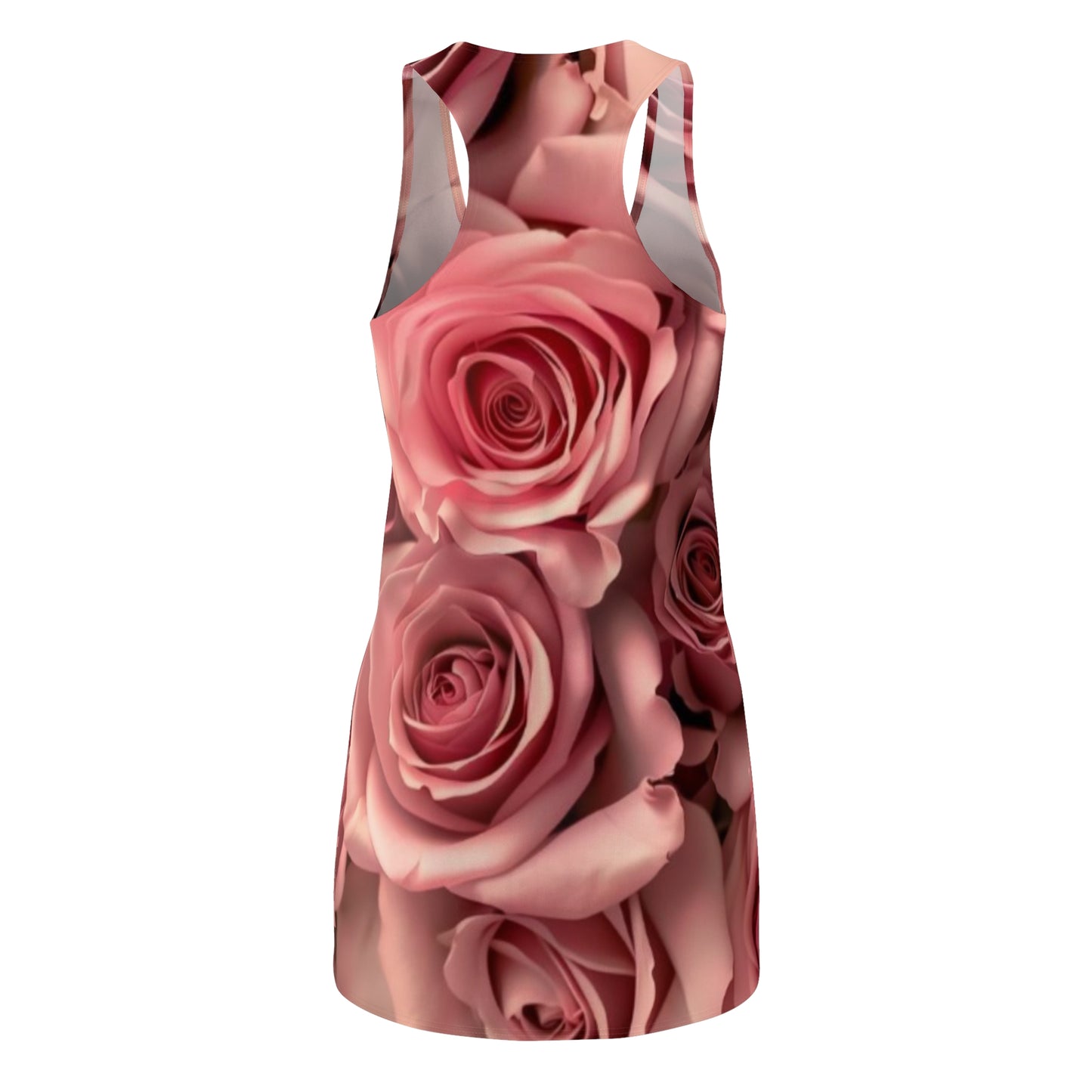 Pink Roses Racerback Dress