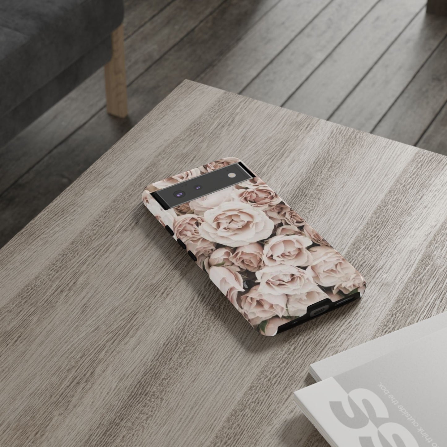 Light Pink Roses Tough Phone Case