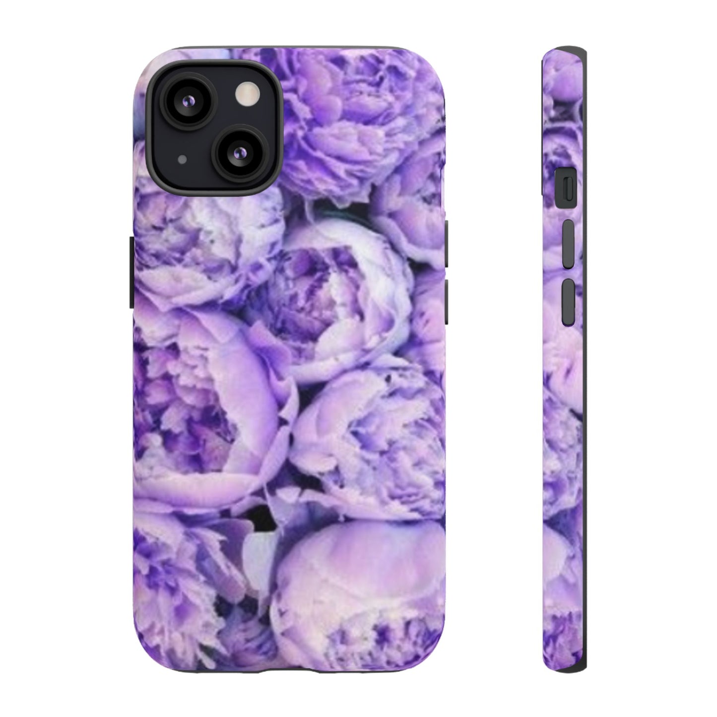Purple Peony Tough Phone Case