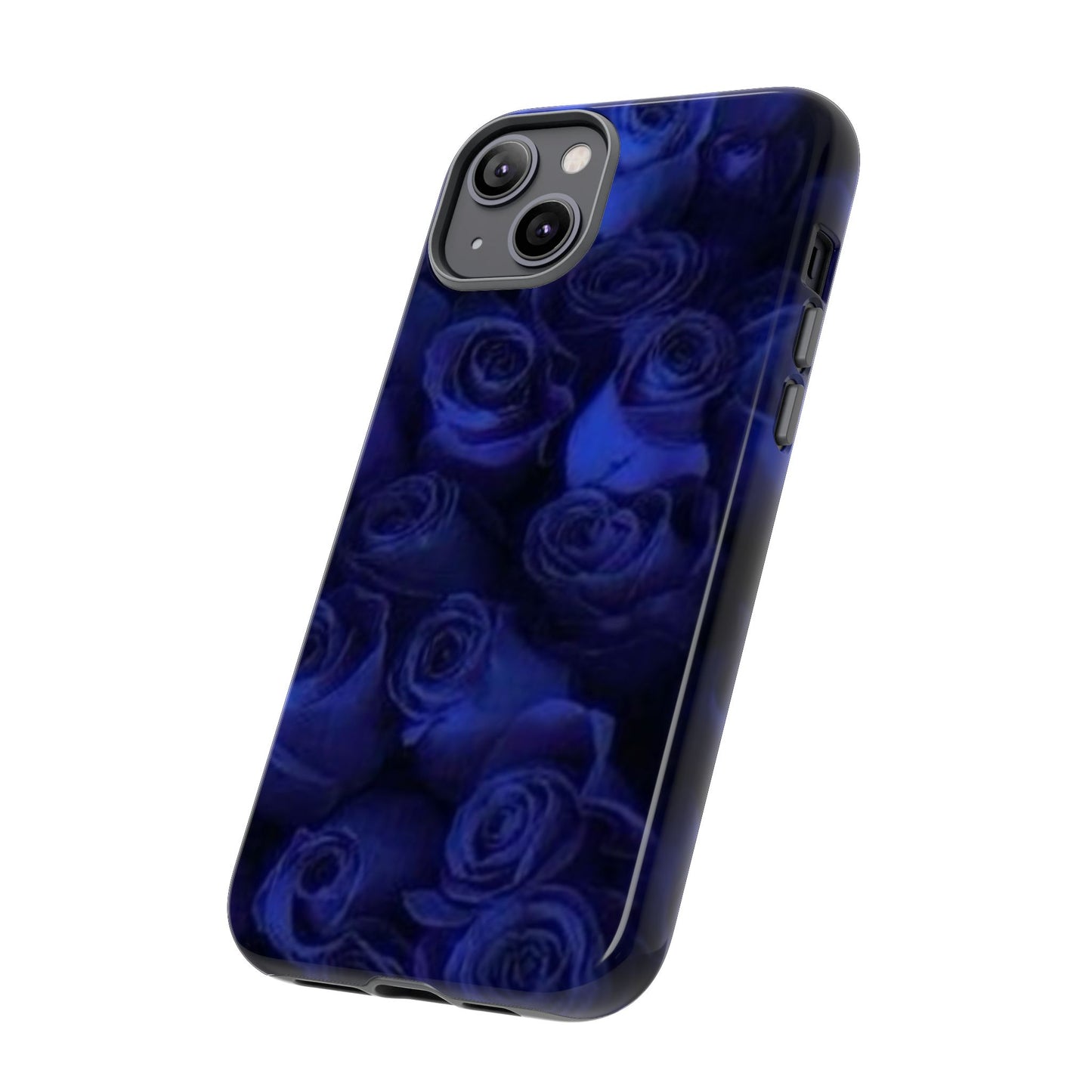 Dark Blue Roses Tough Phone Case