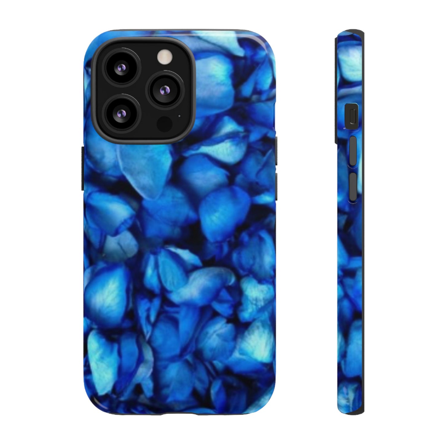 Blue Petals Tough Phone Case