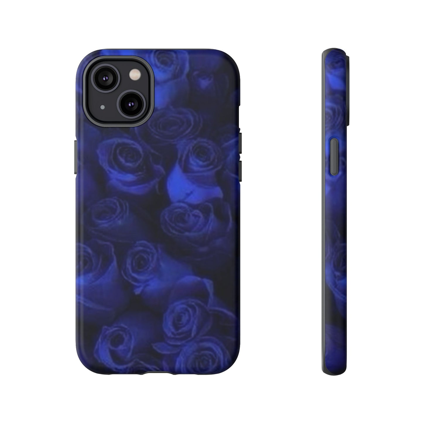 Dark Blue Roses Tough Phone Case