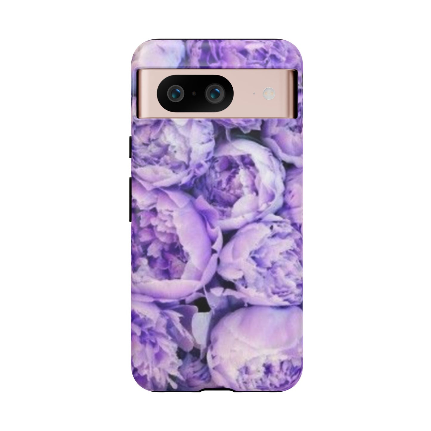 Purple Peony Tough Phone Case