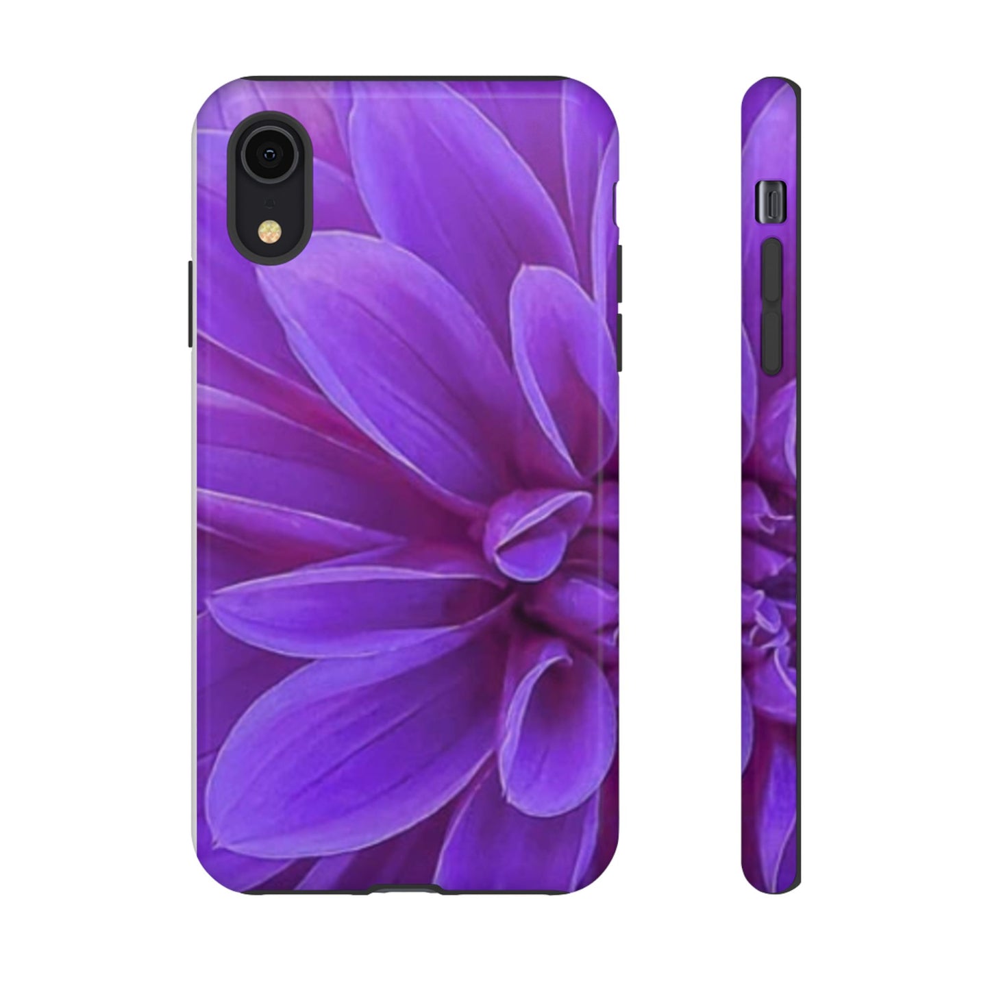 Purple Dahlia Tough Phone Case