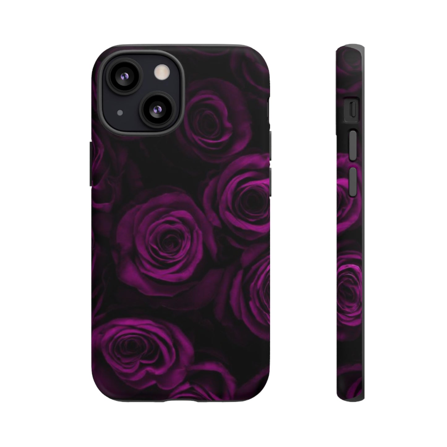 Dark Purple Roses Phone Tough Case