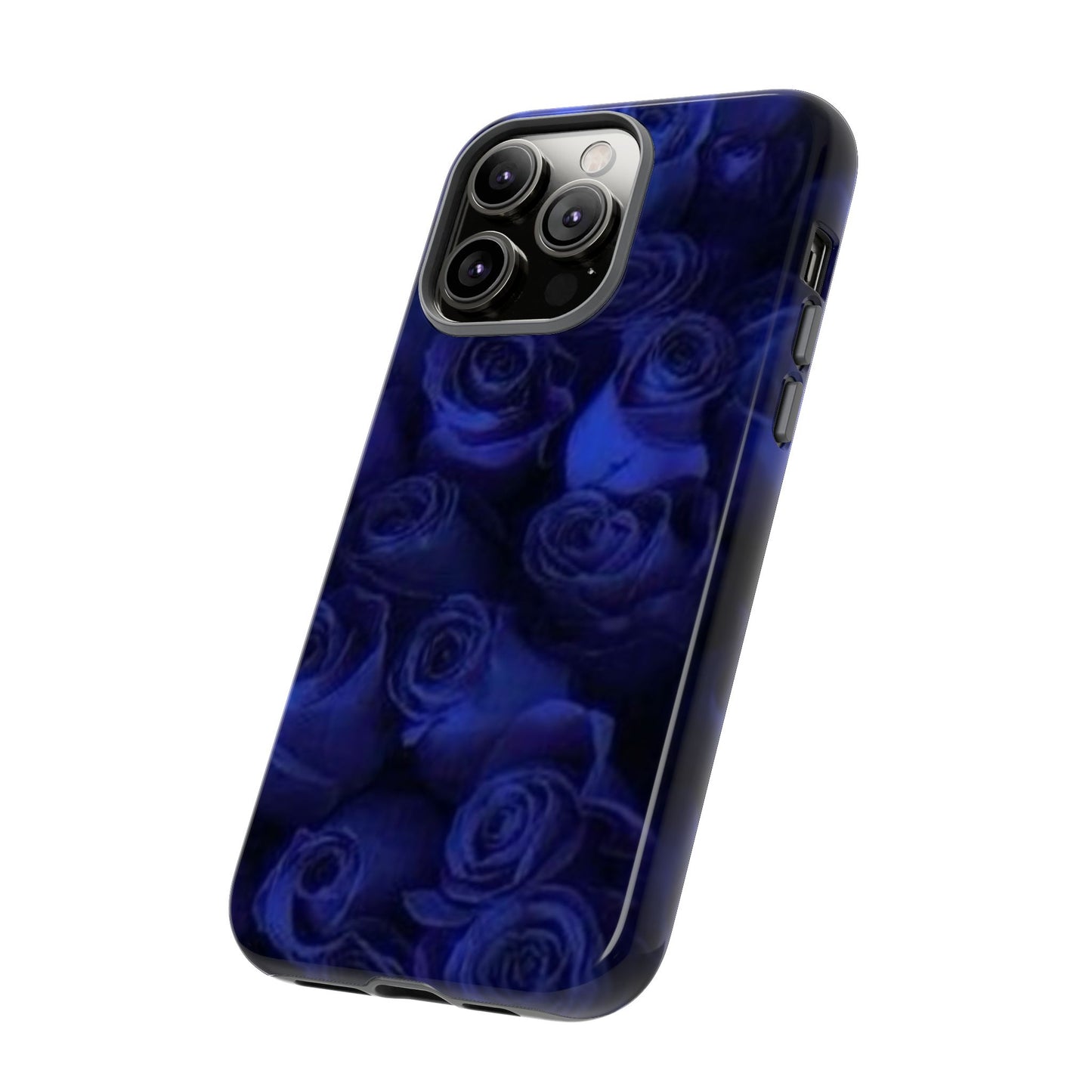 Dark Blue Roses Tough Phone Case