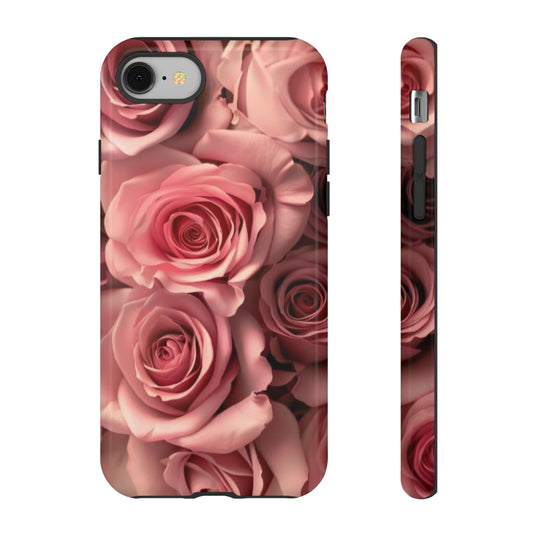 Pink Roses Tough Phone Case