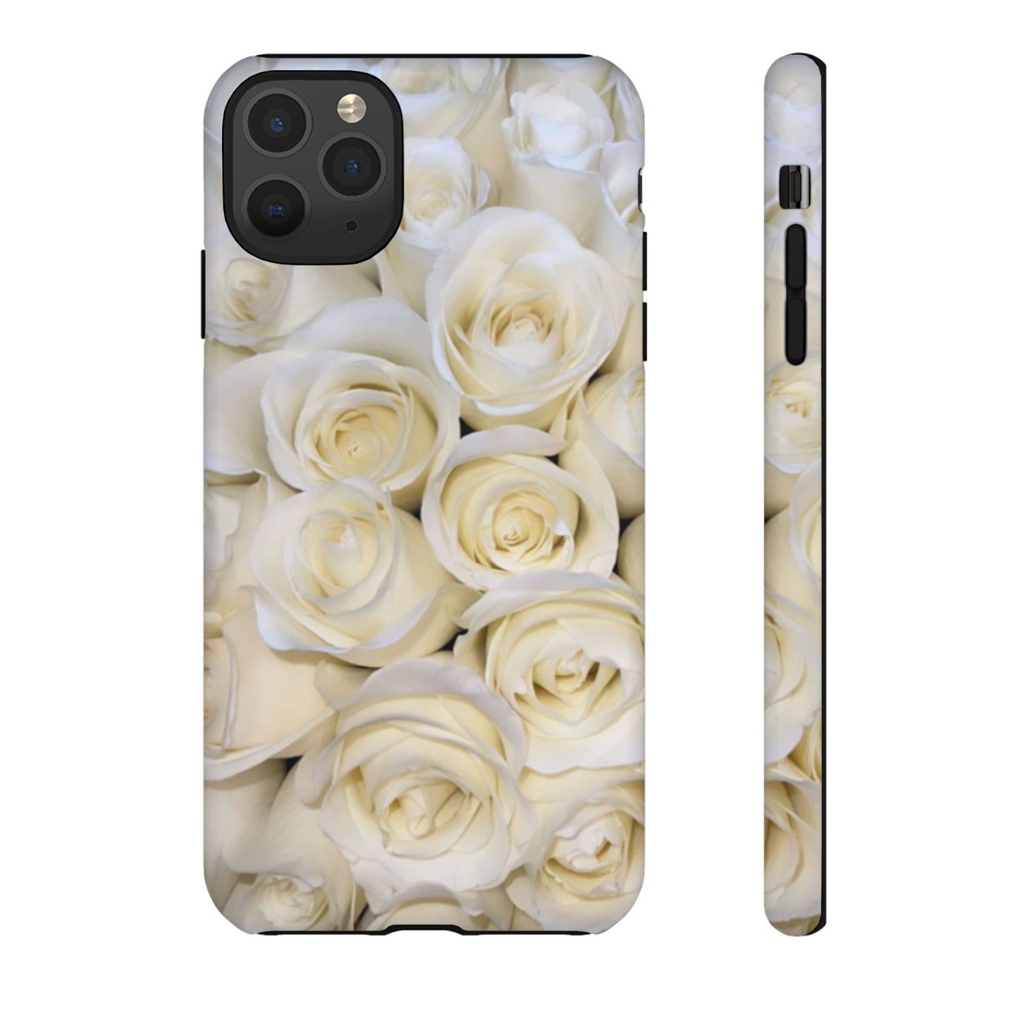White Roses Tough Phone Case