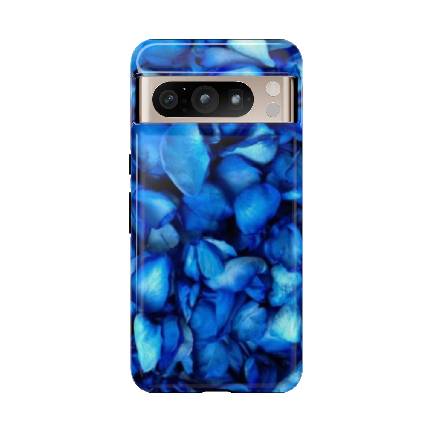 Blue Petals Tough Phone Case
