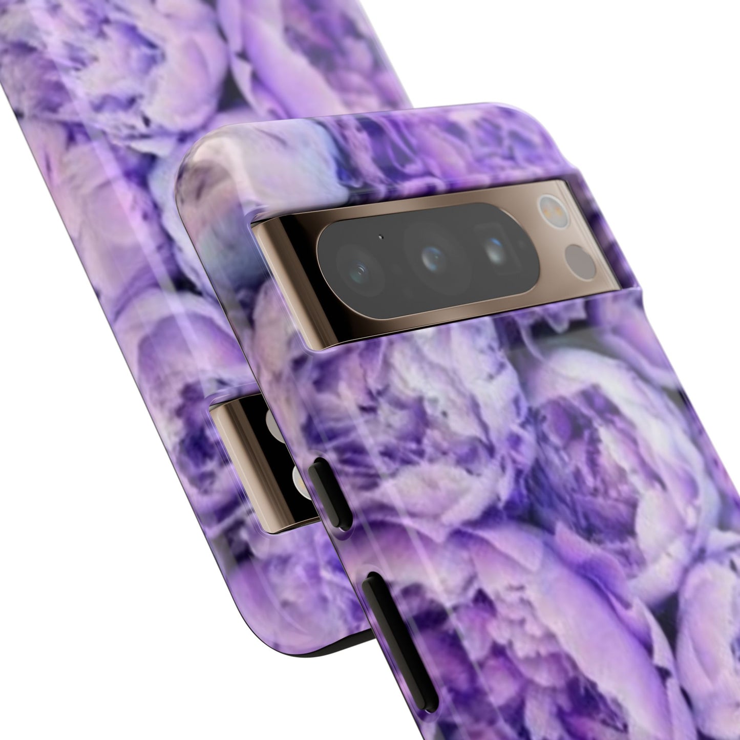 Purple Peony Tough Phone Case