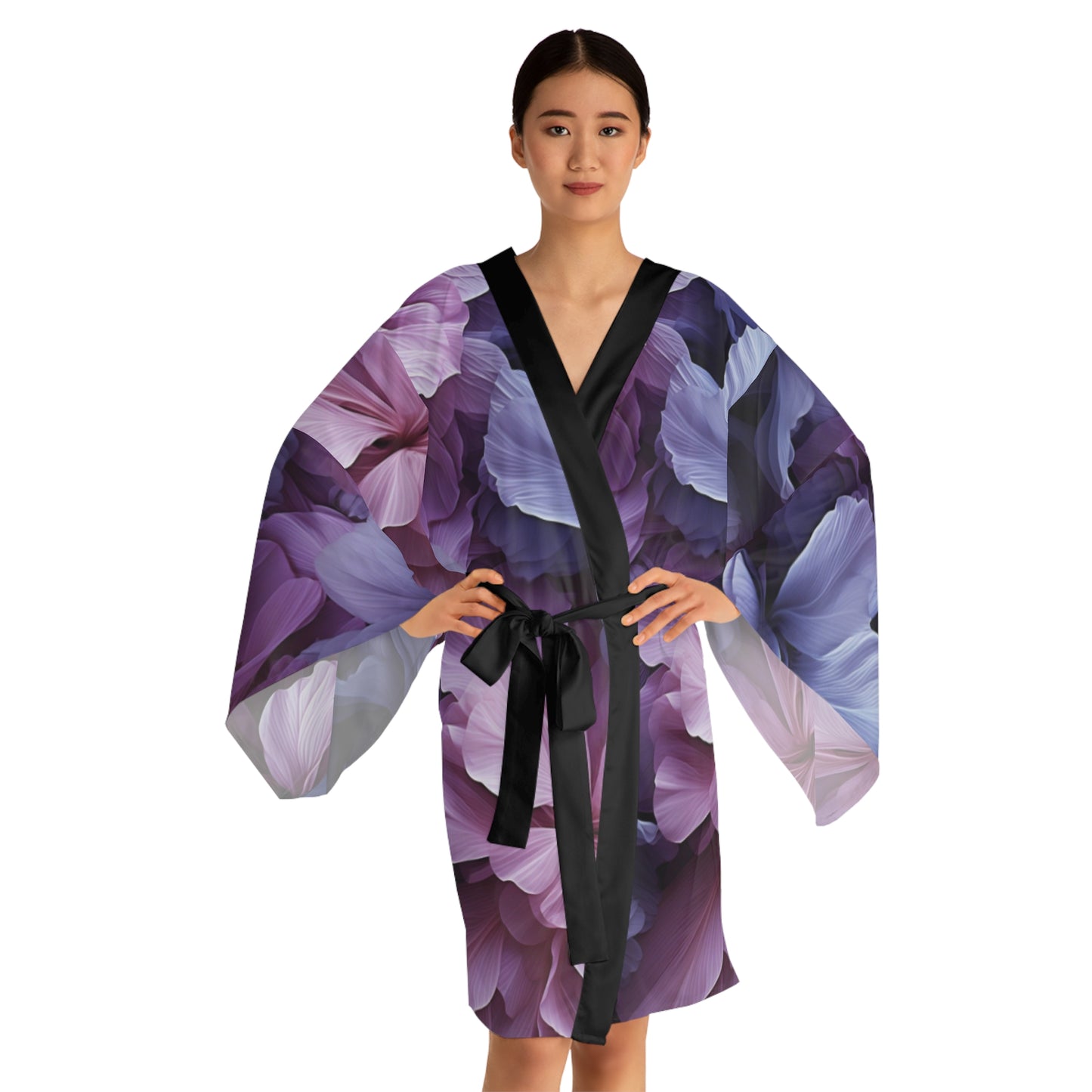 Floral Flow Kimono Robe