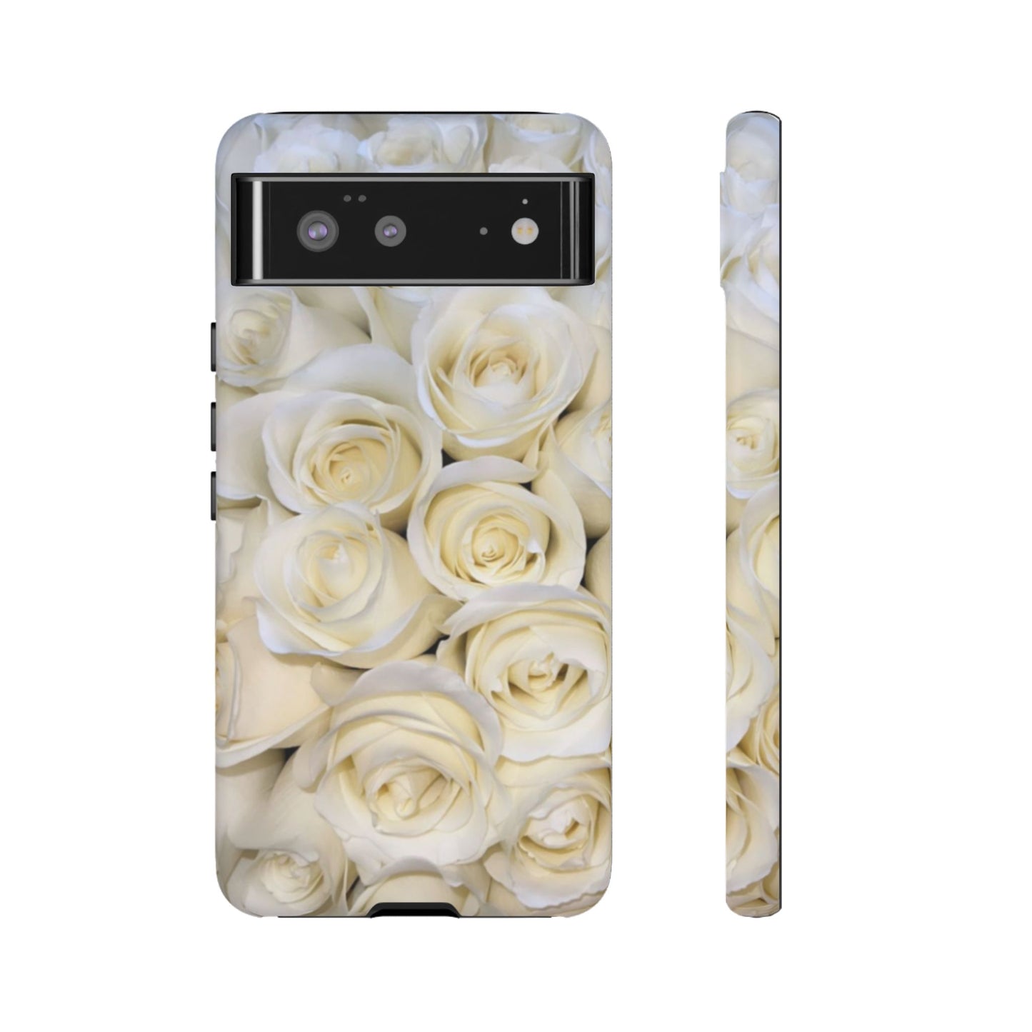 White Roses Tough Phone Case