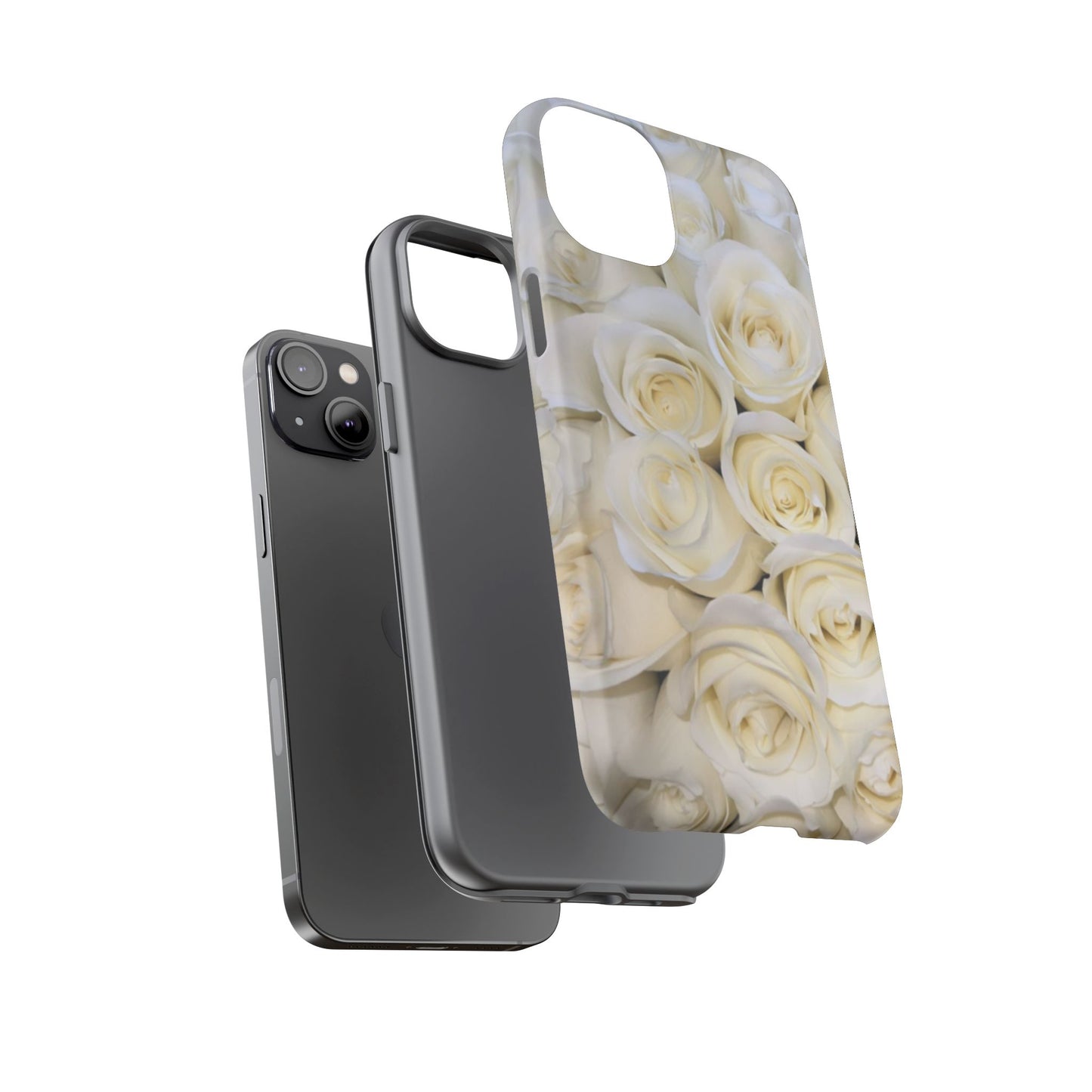 White Roses Tough Phone Case