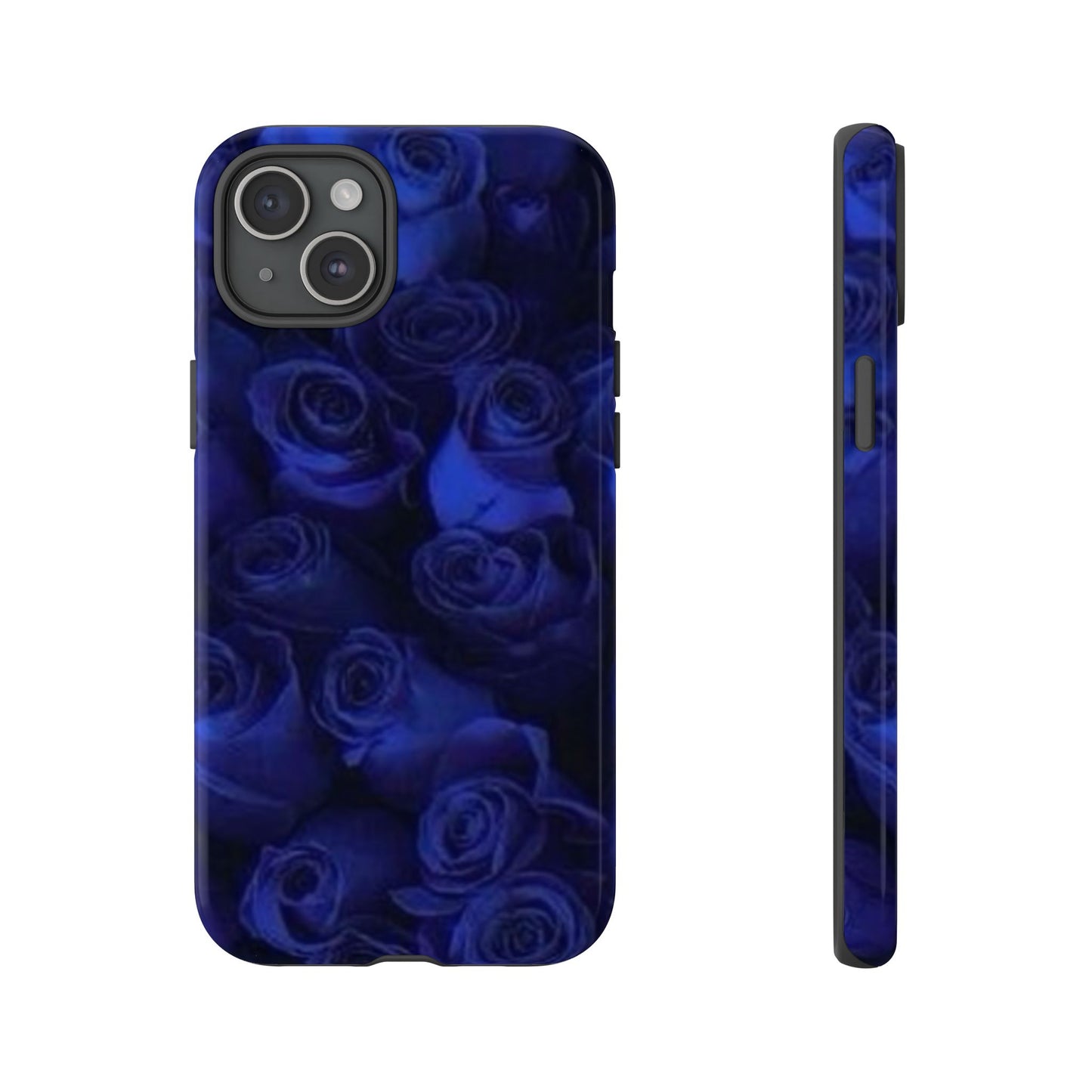 Dark Blue Roses Tough Phone Case