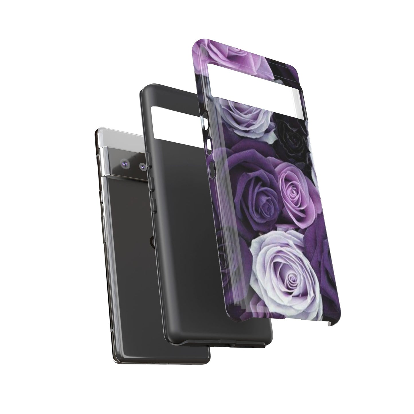 Purple Roses Tough Phone Case