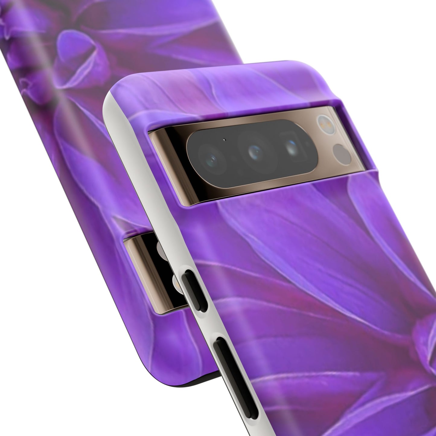 Purple Dahlia Tough Phone Case