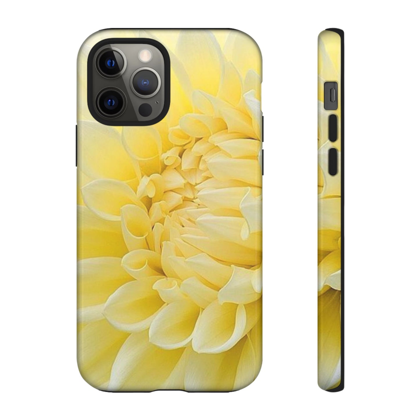 Yellow Dahlia Phone Tough Case