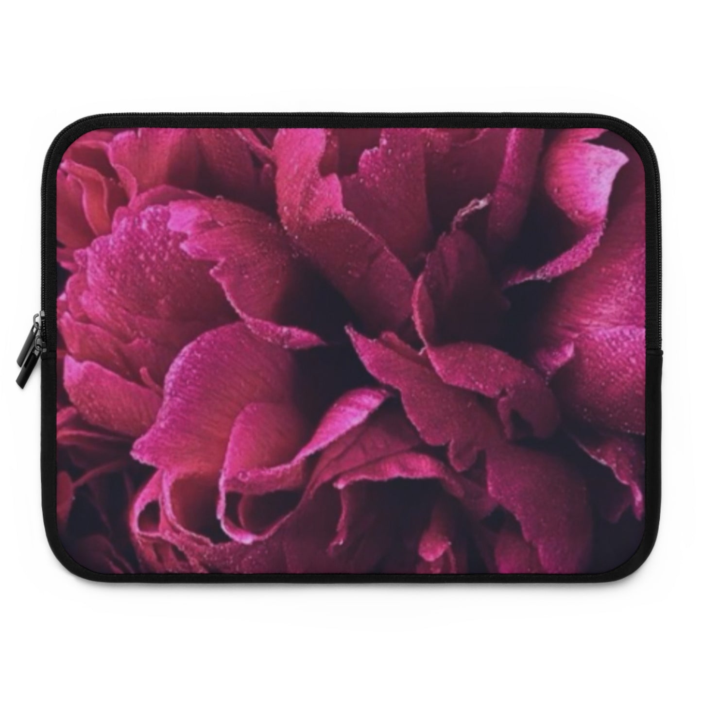 Magenta Floral Laptop Sleeve