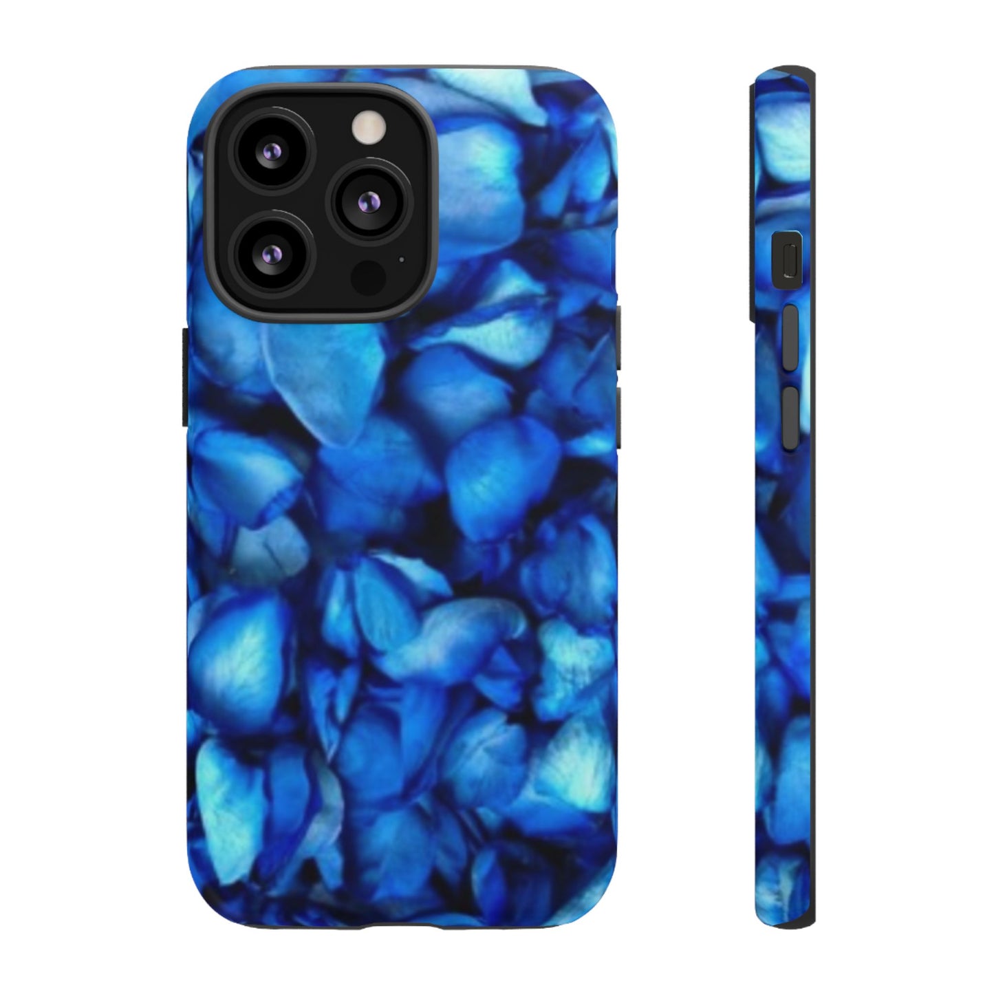 Blue Petals Tough Phone Case