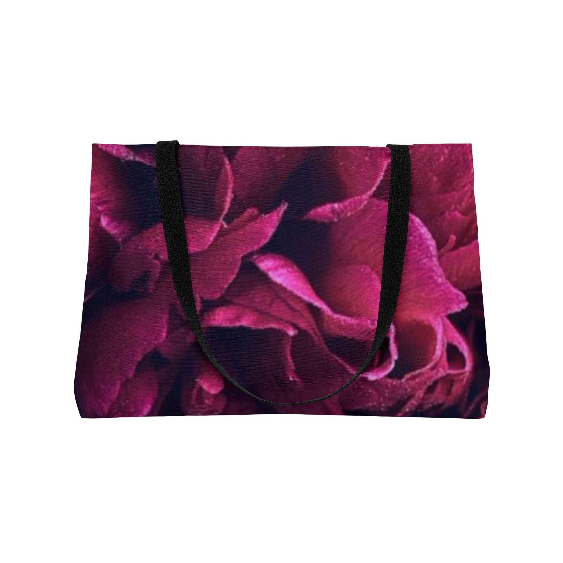 Magenta Floral Rectangle Tote – Bold and Beautiful