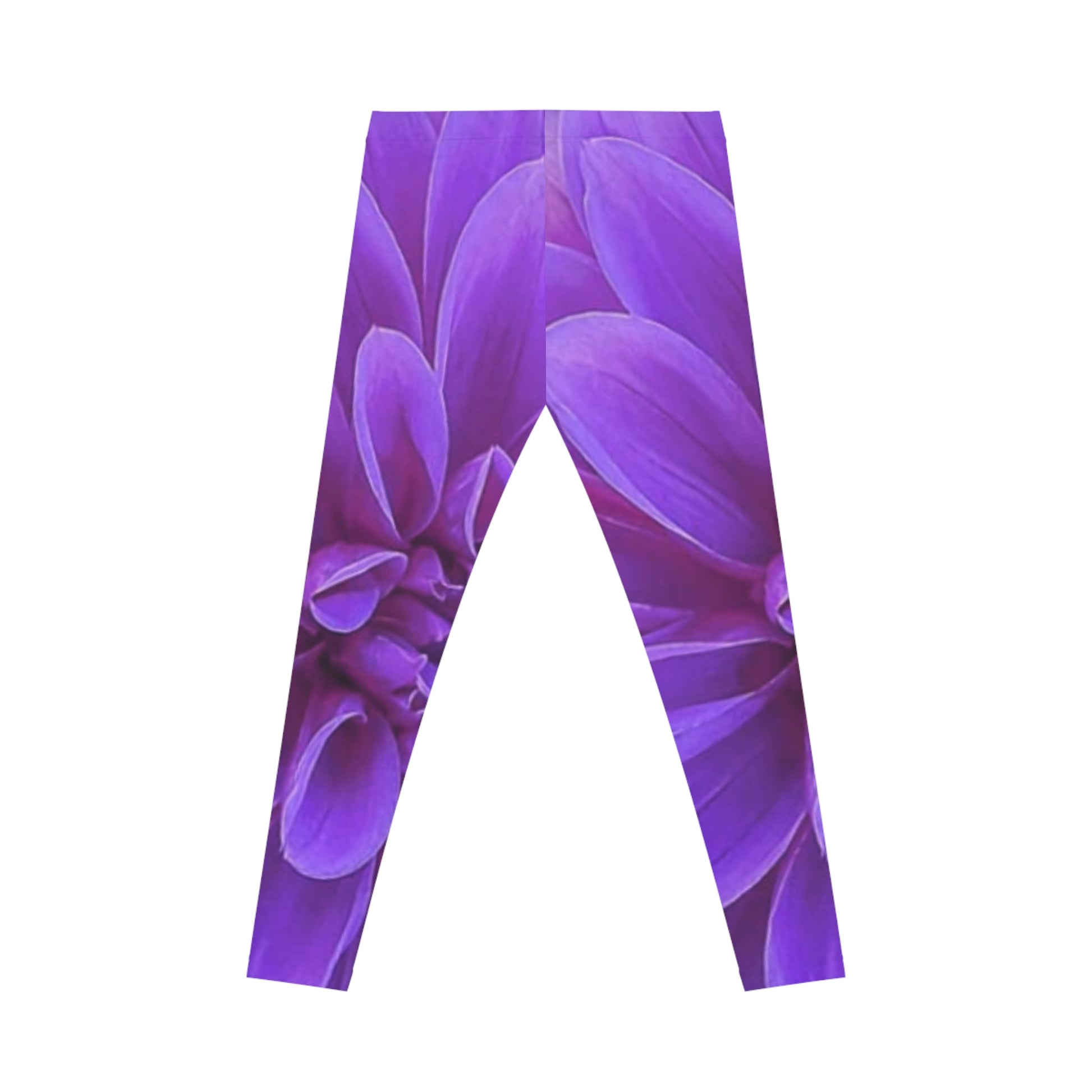 Purple Dahlia Comfortable Floral Casual Leggings
