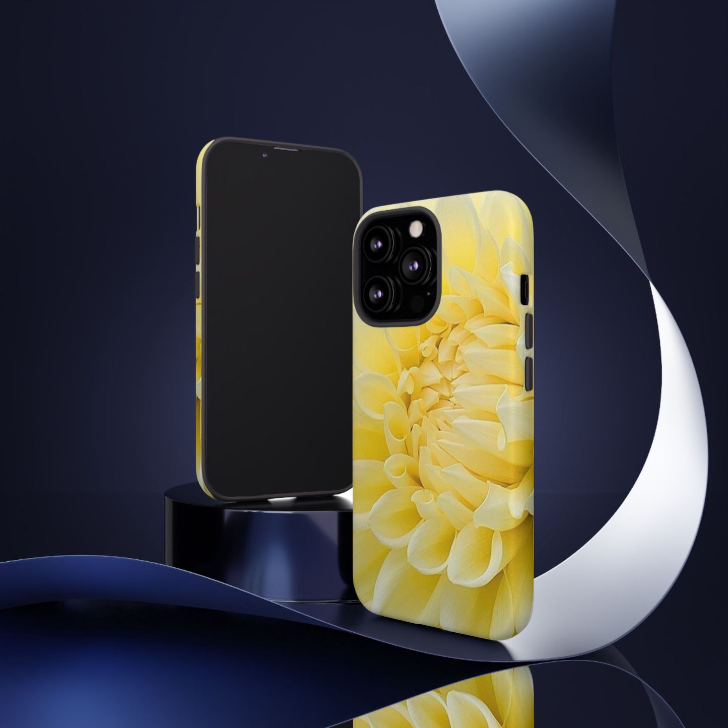 Yellow Dahlia Phone Tough Case