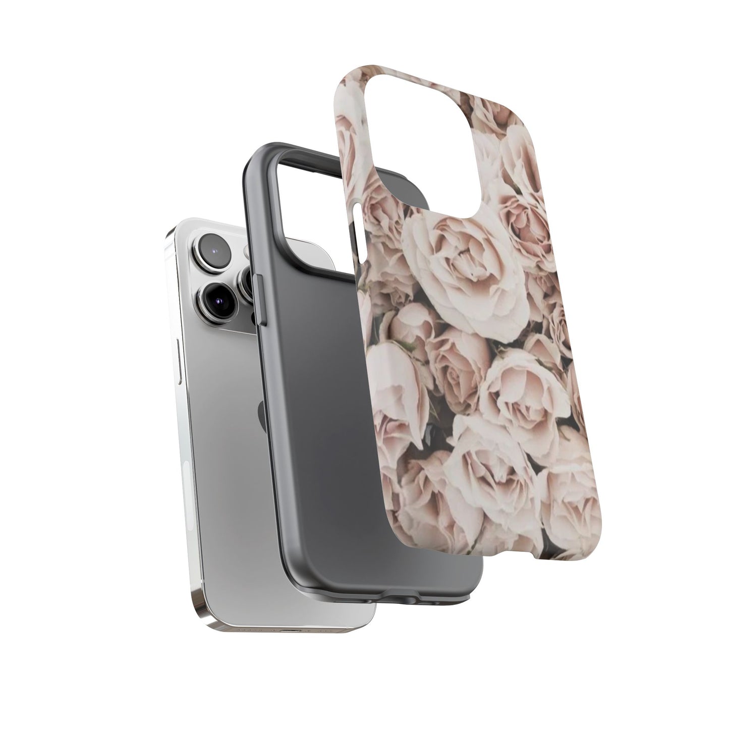 Light Pink Roses Tough Phone Case