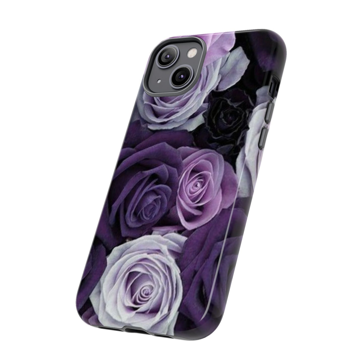 Purple Roses Tough Phone Case