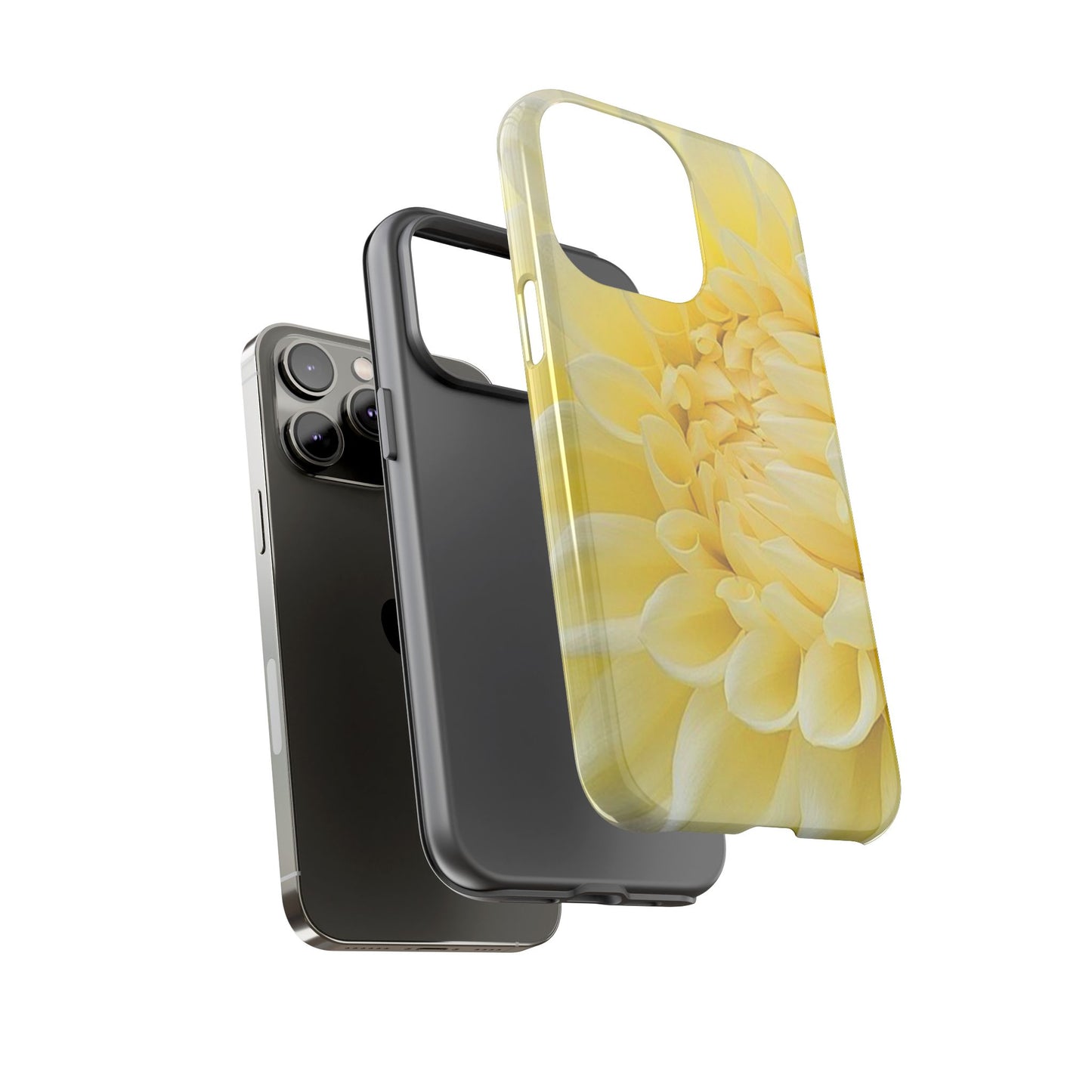 Yellow Dahlia Phone Tough Case