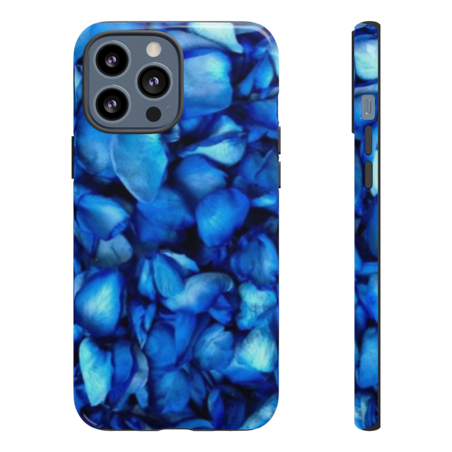 Blue Petals Tough Phone Case