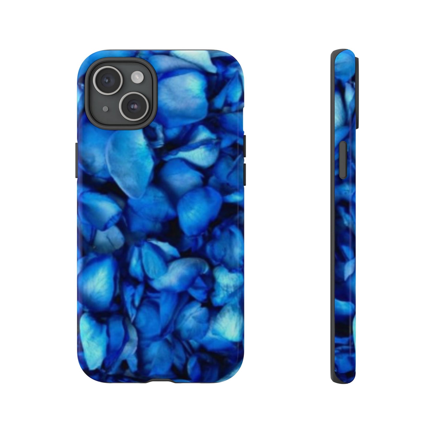 Blue Petals Tough Phone Case