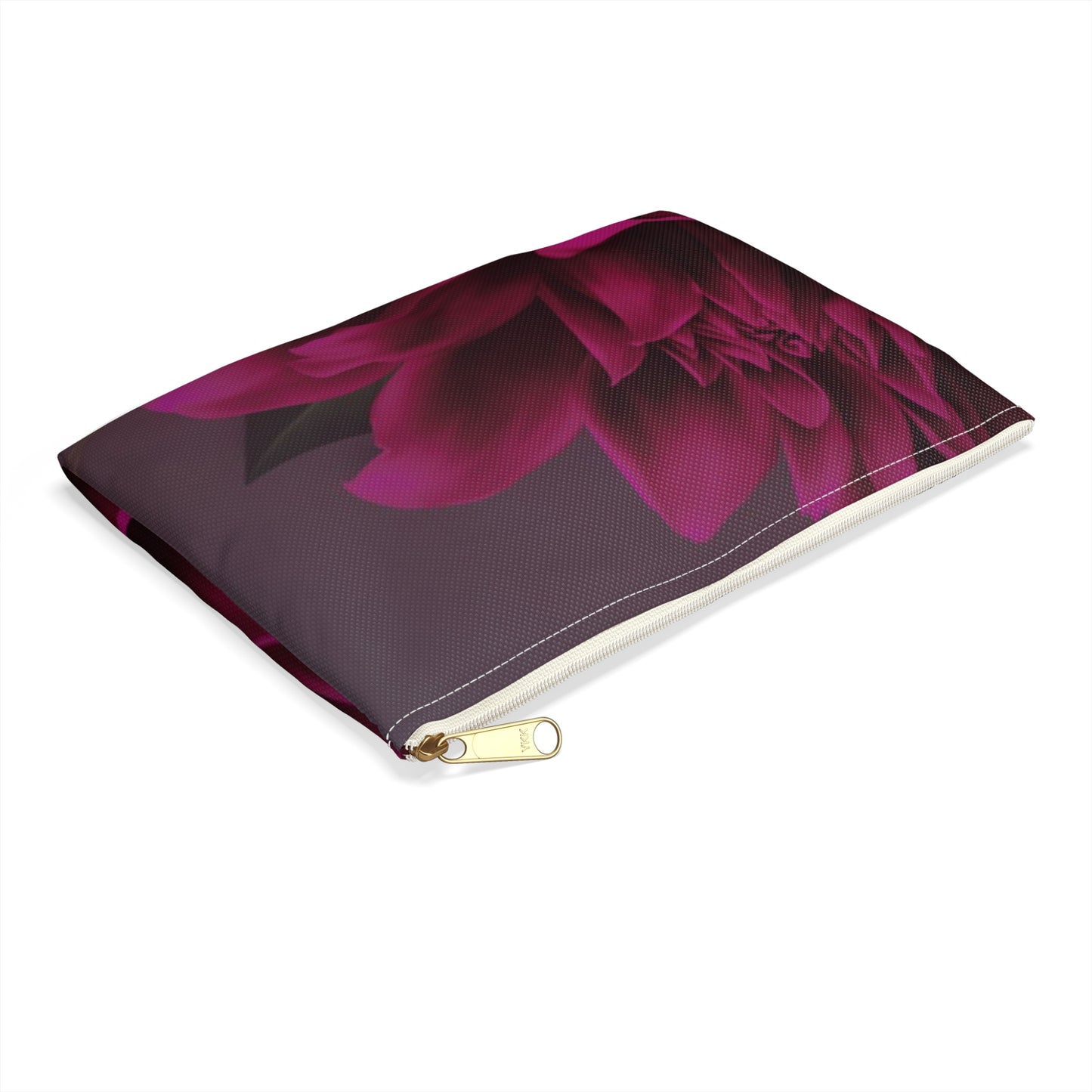 Magenta Dahlia Accessory Pouch
