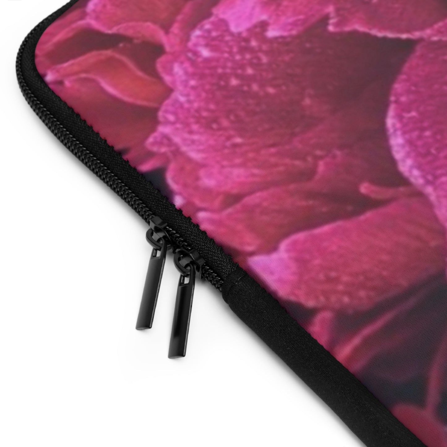 Magenta Floral Laptop Sleeve