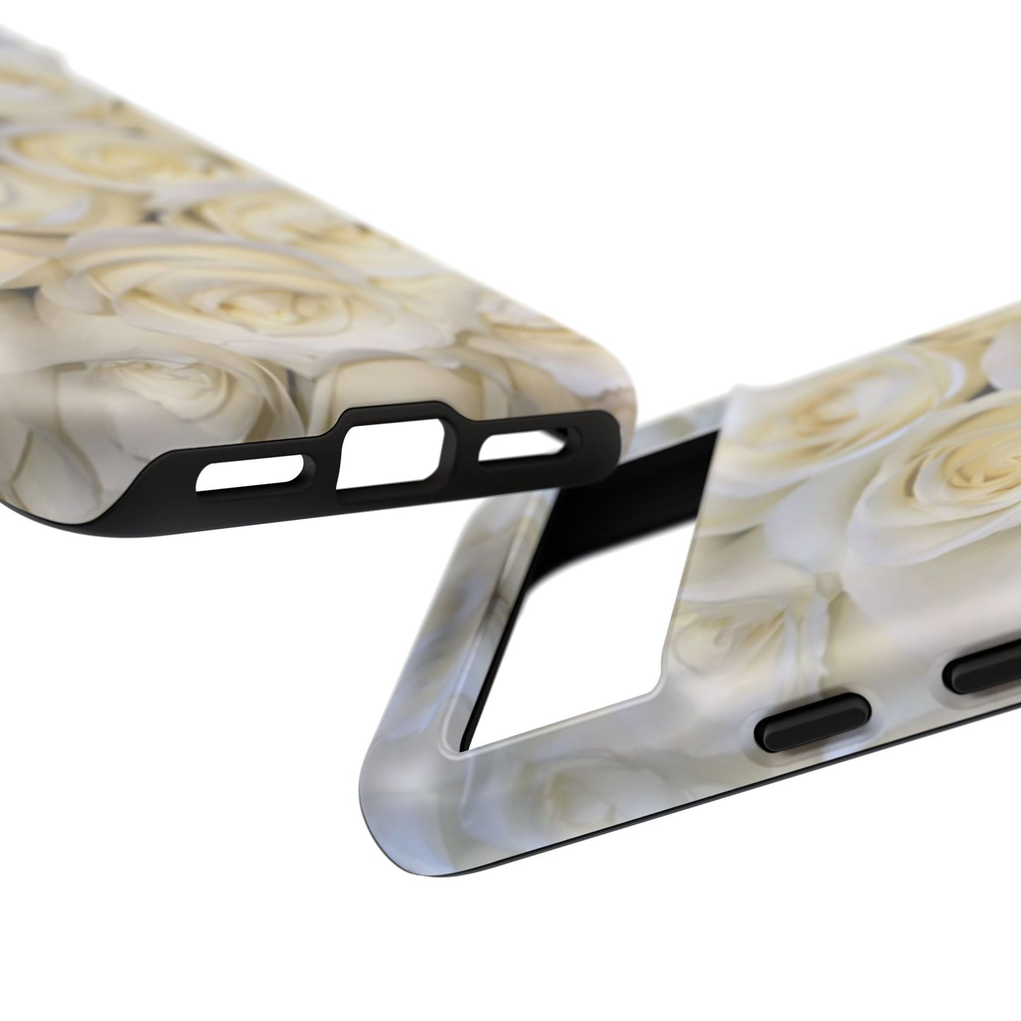 White Roses Tough Phone Case