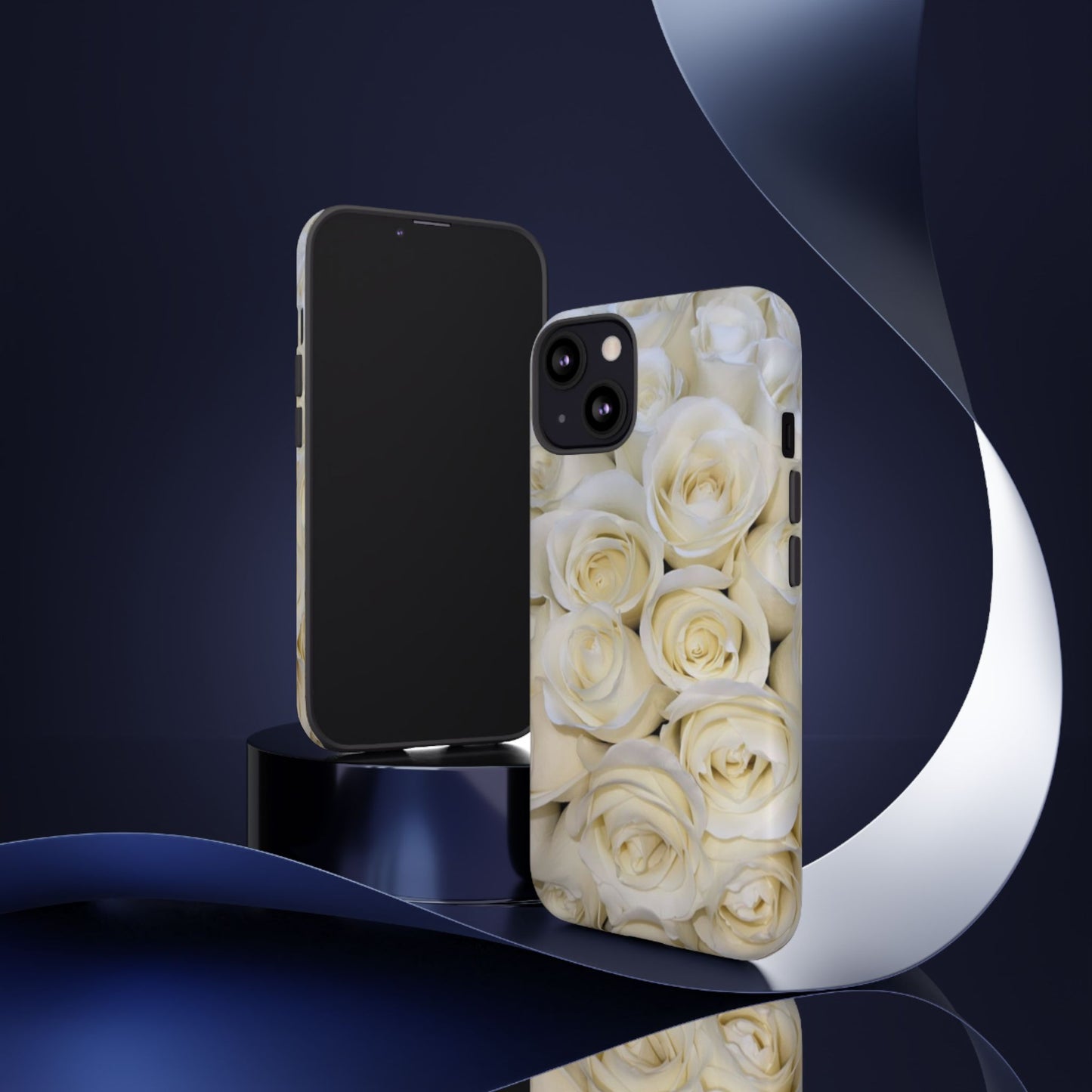 White Roses Tough Phone Case