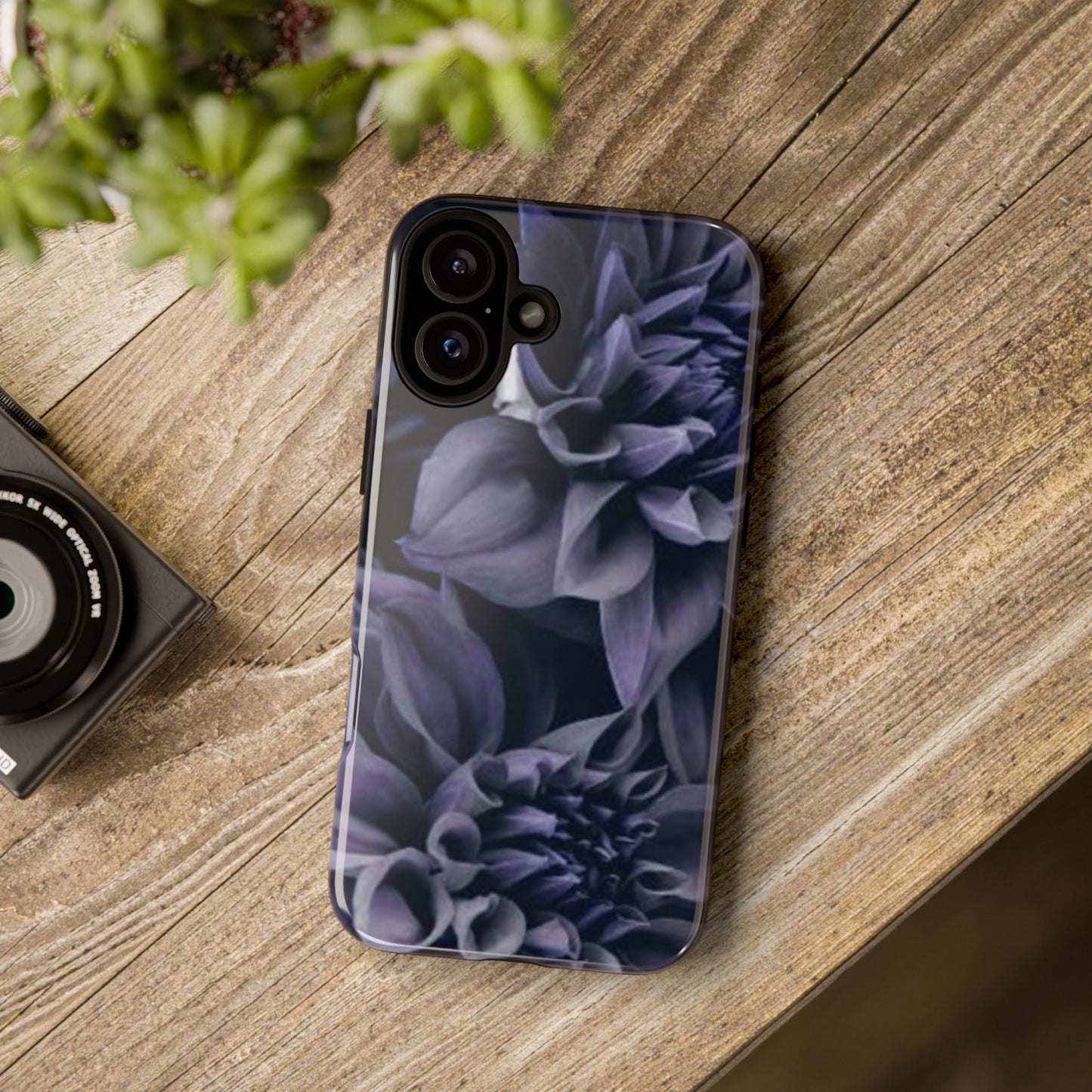 Blue Dahlia Phone Tough Case