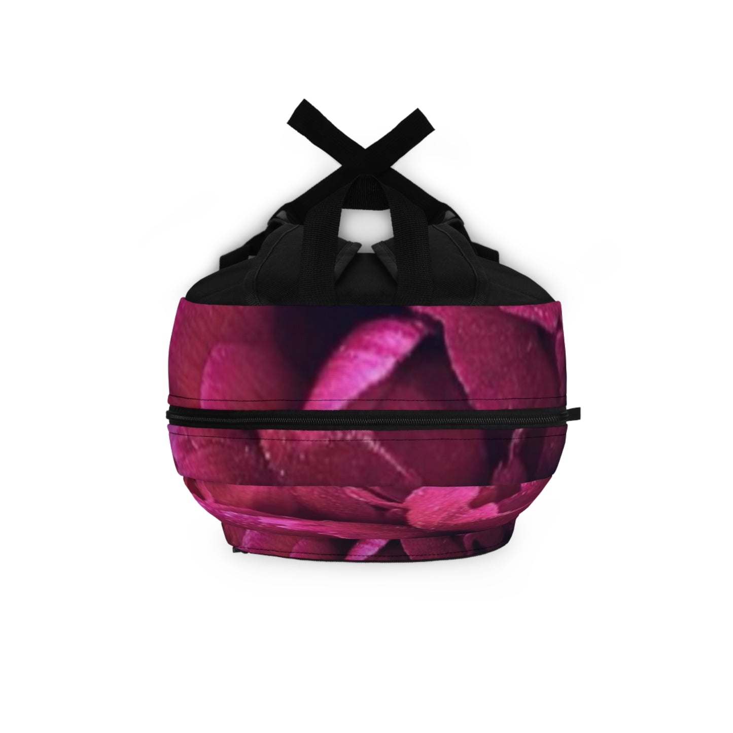 Magenta Floral Backpack for Travel