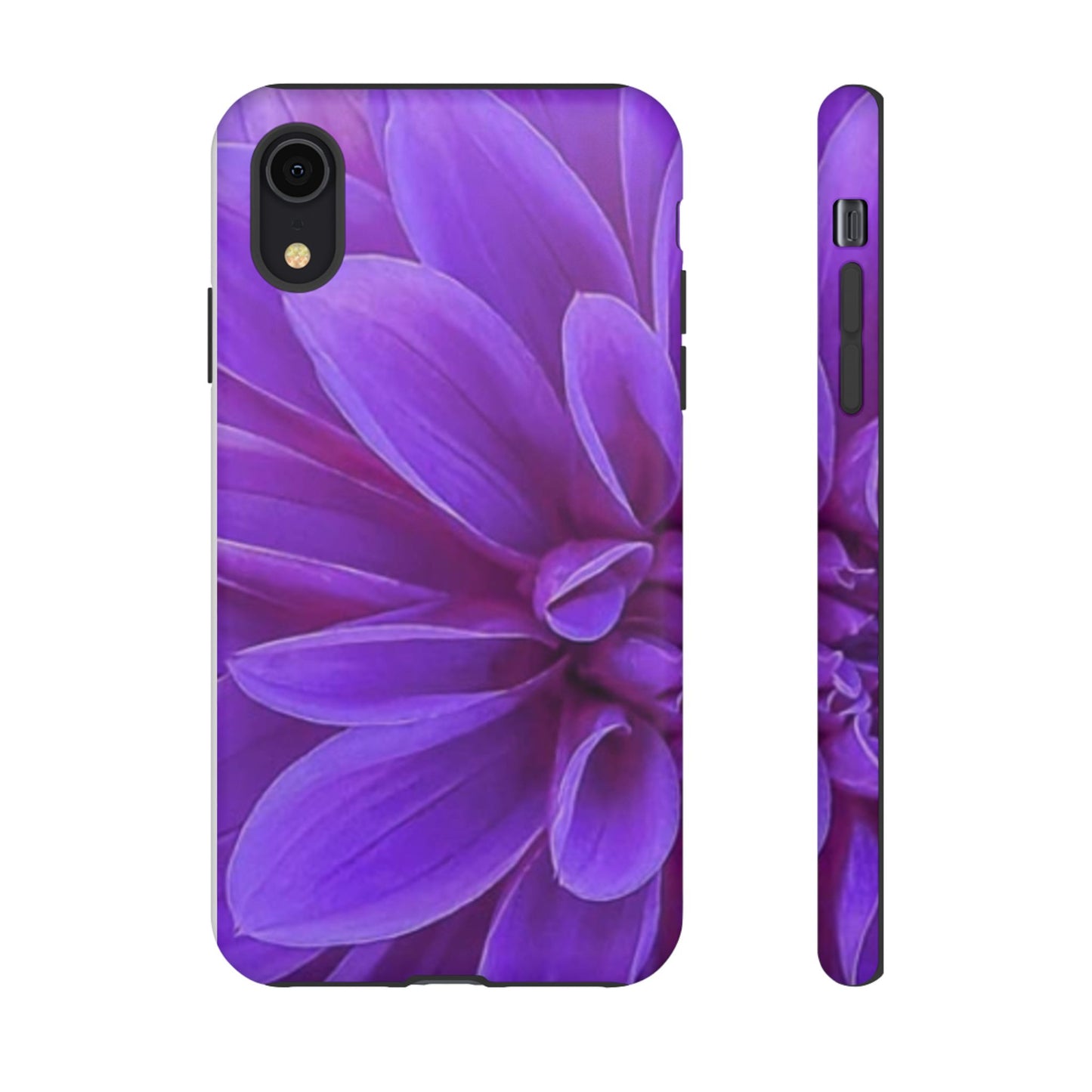Purple Dahlia Tough Phone Case