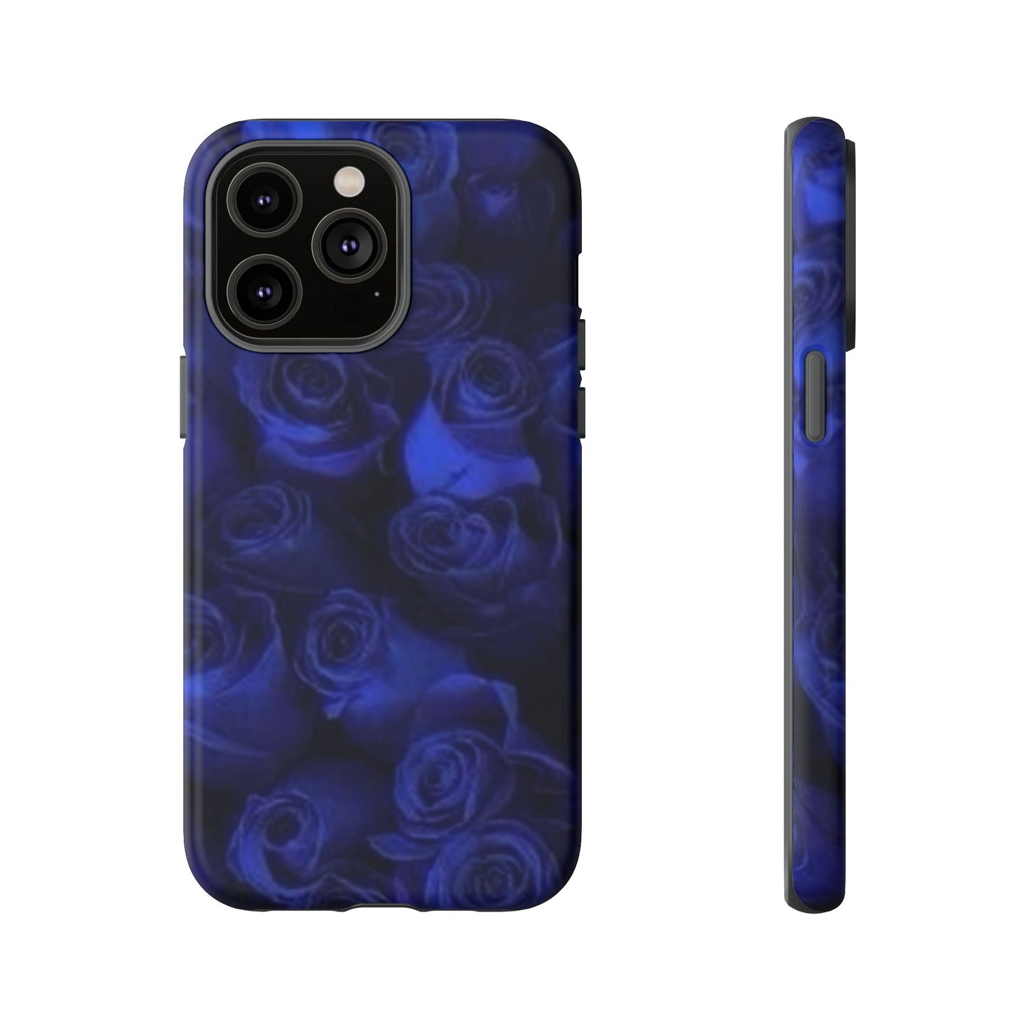 Dark Blue Roses Tough Phone Case
