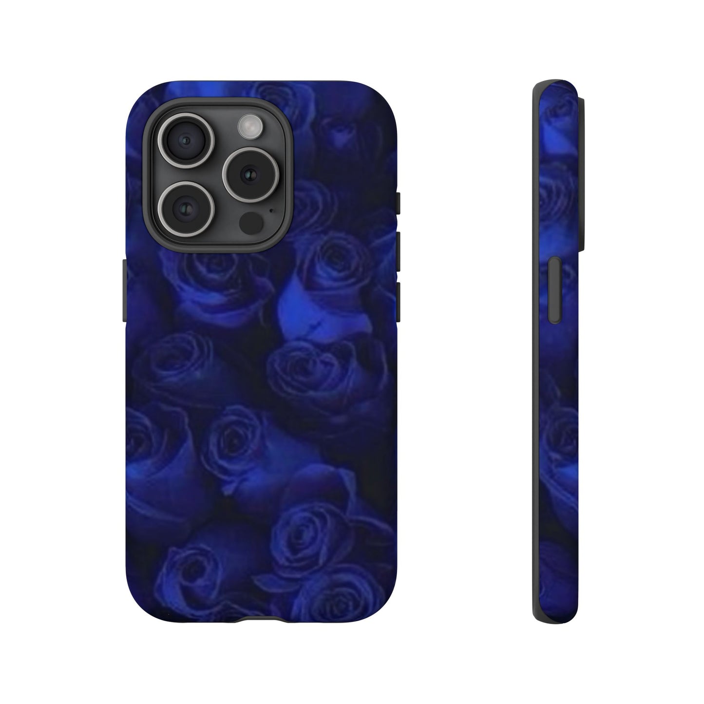 Dark Blue Roses Tough Phone Case