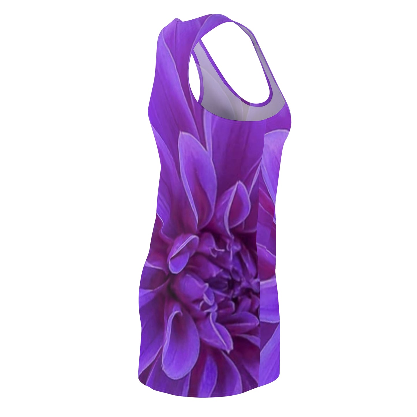 Purple Dahlia Racerback Dress