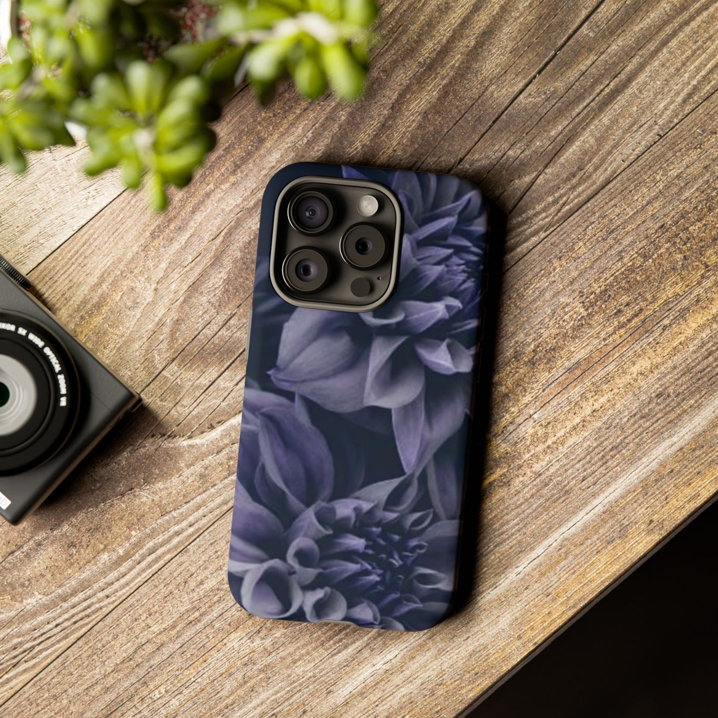 Blue Dahlia Phone Tough Case