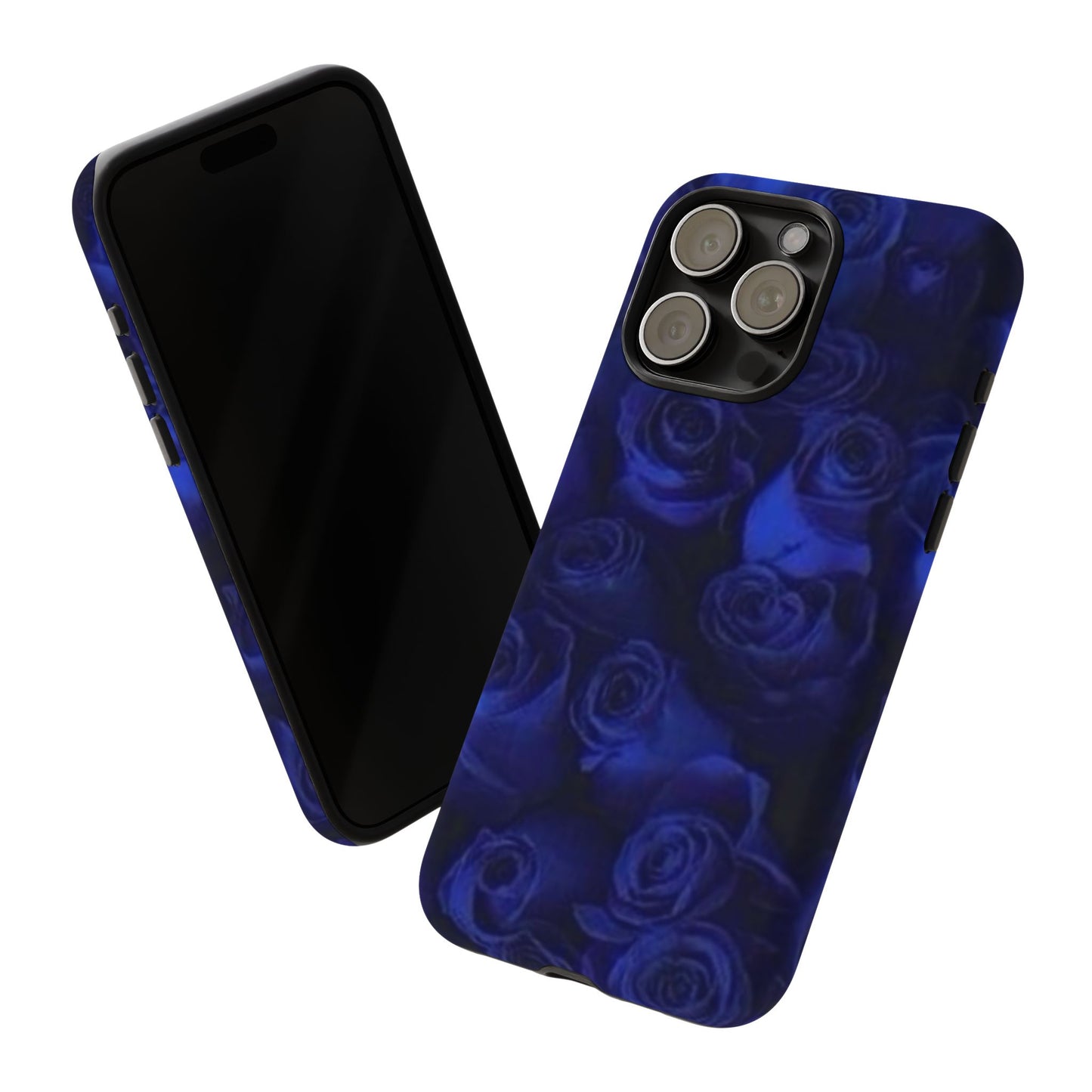 Dark Blue Roses Tough Phone Case