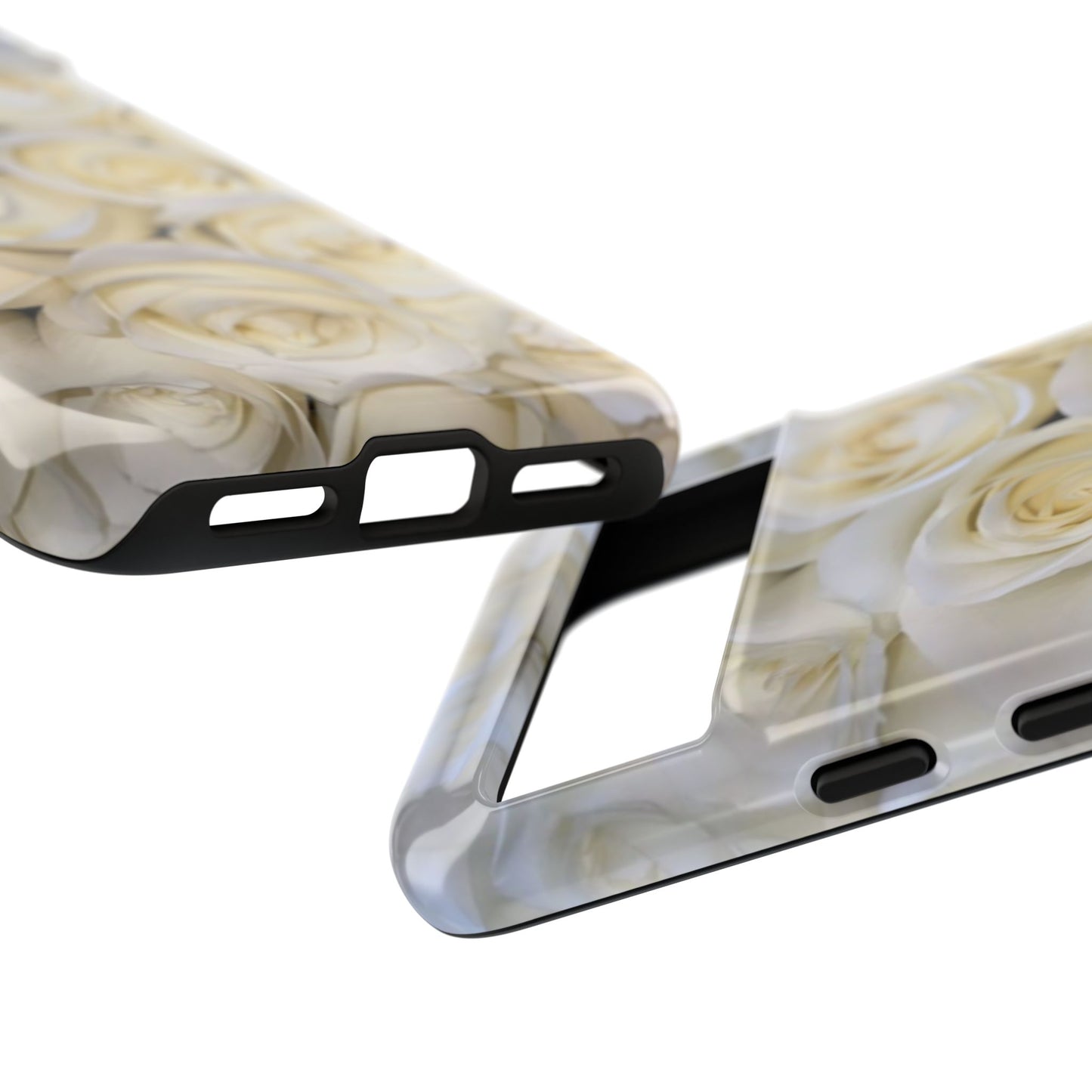 White Roses Tough Phone Case