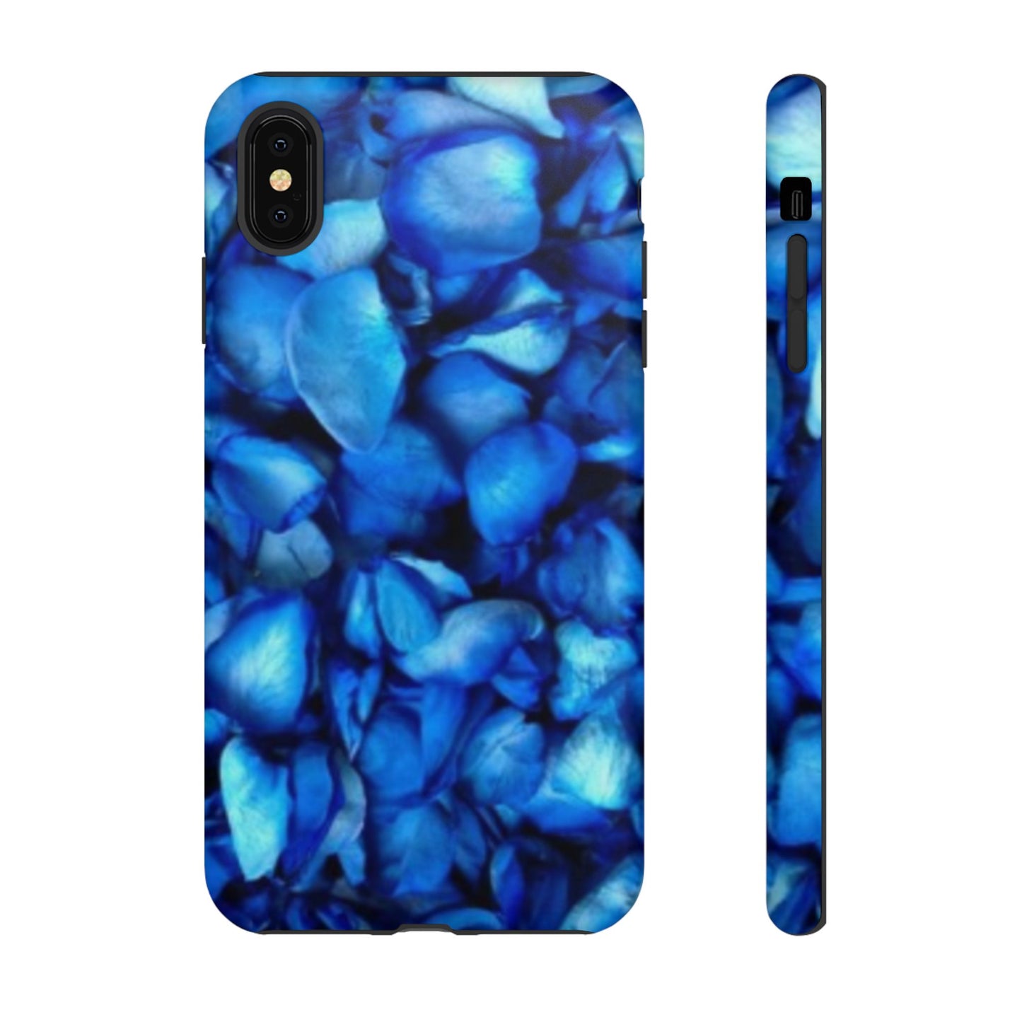 Blue Petals Tough Phone Case