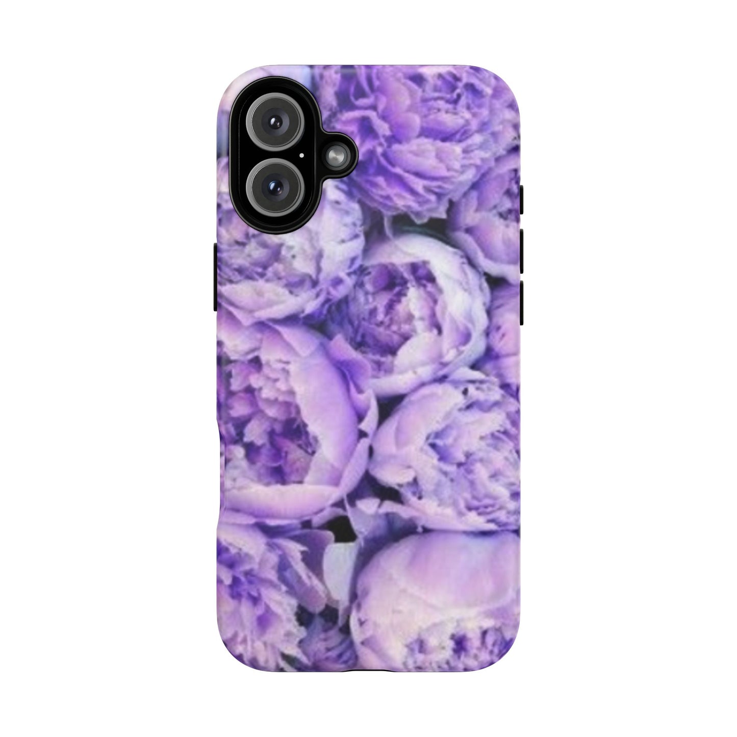 Purple Peony Tough Phone Case