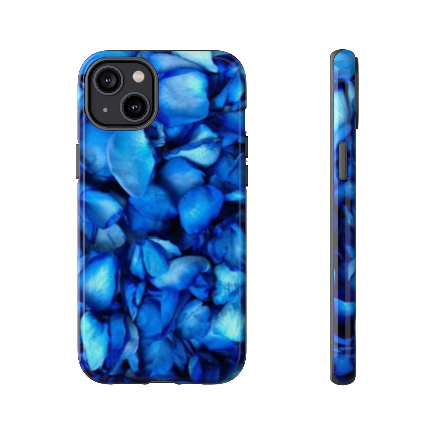 Blue Petals Tough Phone Case